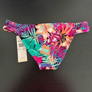 Tropical Floral Bikini Bottom